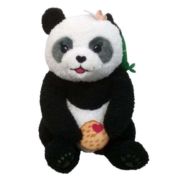NWT Little Brownie Bakers Mei Lan Panda Plush Soft Stuffed Animal 10" 2024 New - Picture 3 of 6